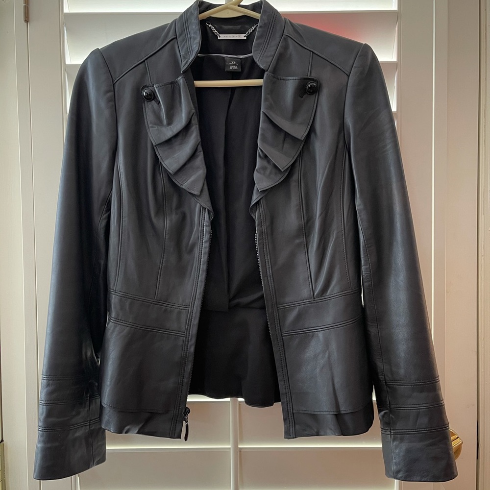 Leather jacket